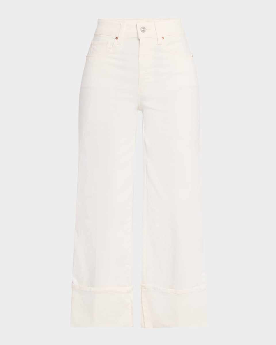 Sasha Ankle Jeans with Wide Cuffs